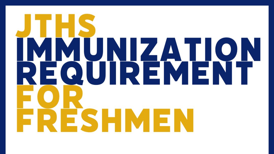 Joliet Central Freshman Immunization Requirement jths.org/joliet-central…