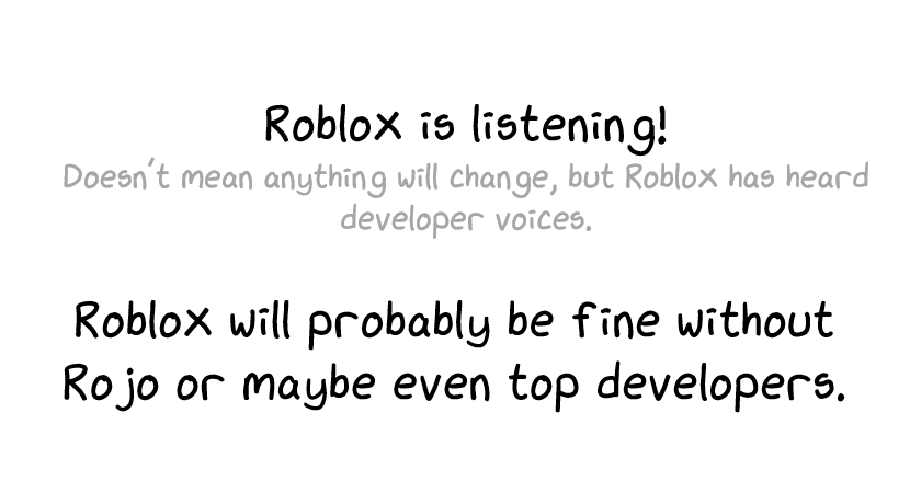 Sklelo Wolrd On Twitter I Never Said That I Said That Roblox S Vcs That They Are Working On Which Has Only Been Shown To Touch Code Is Not Going To Help Artists Any - rojo 0 5 4 roblox