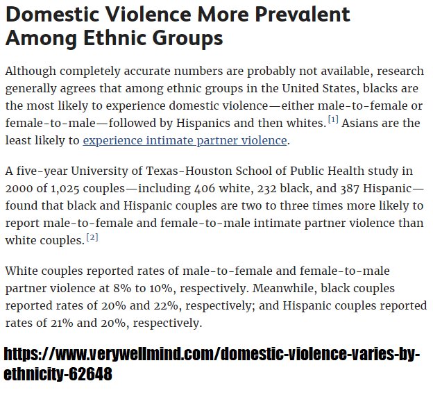 Among Americans domestic violence is a bi-directional issue ESPECIALLY amongst African Americans