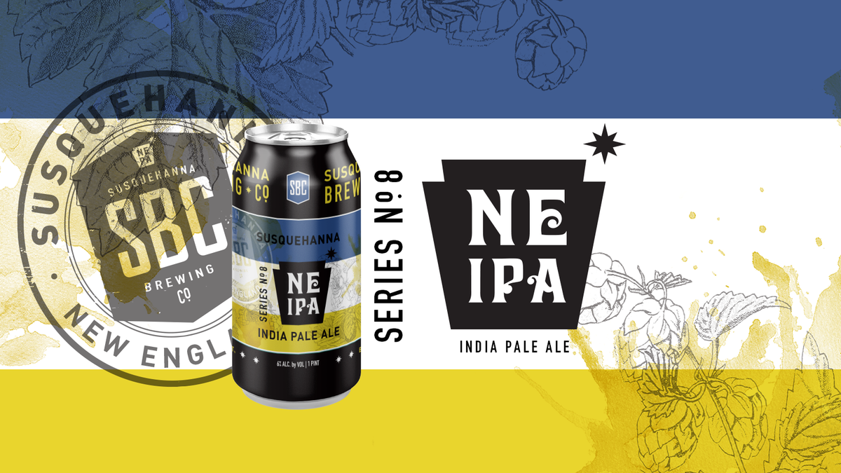 SBCbeer's tweet photo. Join us for the release of #NEIPA #8 this Friday, July 31st! NEIPA #8 is copper in color with a bright #citrus aroma followed by a pillow-soft #oat flavor. Hopped heavily with Idaho 7, and #Mosiachops, this #brew is a great addition to our NEIPA series. #IPA #beer #DiscoverNEPA https://t.co/prJN61kPzu