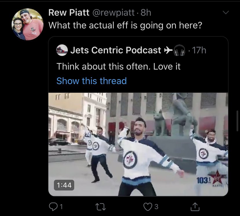 Hockey fans can’t get their head around a different culture: A thread.  https://twitter.com/jetscentric/status/1287587484034109440