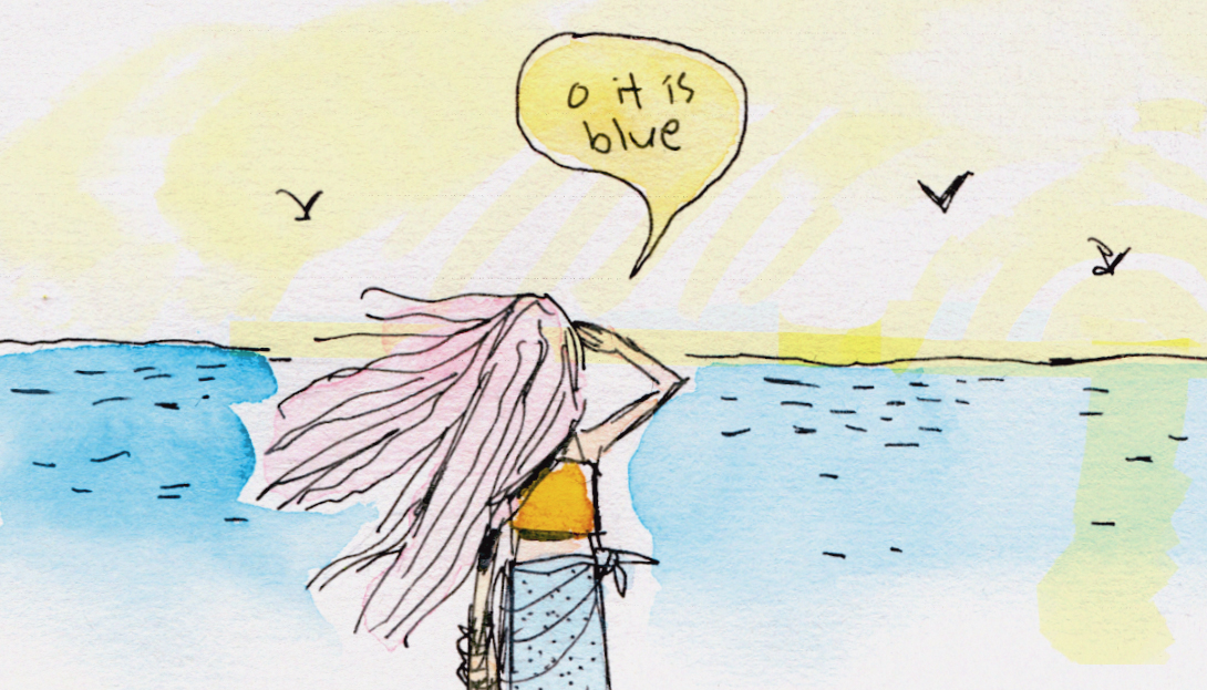 journal for today - thinking about the ocean again 