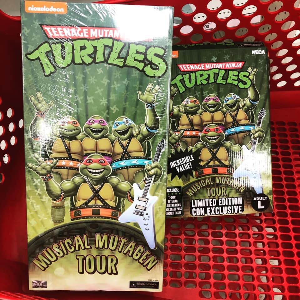 totaltoyrecon's tweet photo. My first time getting a good shot of the merch pack that comes with the #sdcc #mutagentour set. I really thought they weren’t going to stock these and just thr sets at @target but today love the box art and definitely a must have for the collection. The contents are awesome too. https://t.co/le7urpbu35