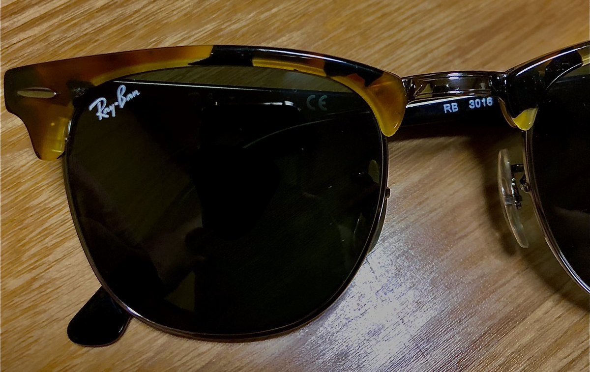 gogobilly1's tweet photo. レイバン　クラブマスター49mm
31年ぶりに新調
#rayban 
#raybanclubmaster
#sunglasses
#eyewear 
#レイバン
#レイバンクラブマスター
#サングラス
#アイウェア
#ユナイテッドアローズ
#ビューティーアンドユース https://t.co/CsZrzjvFMA