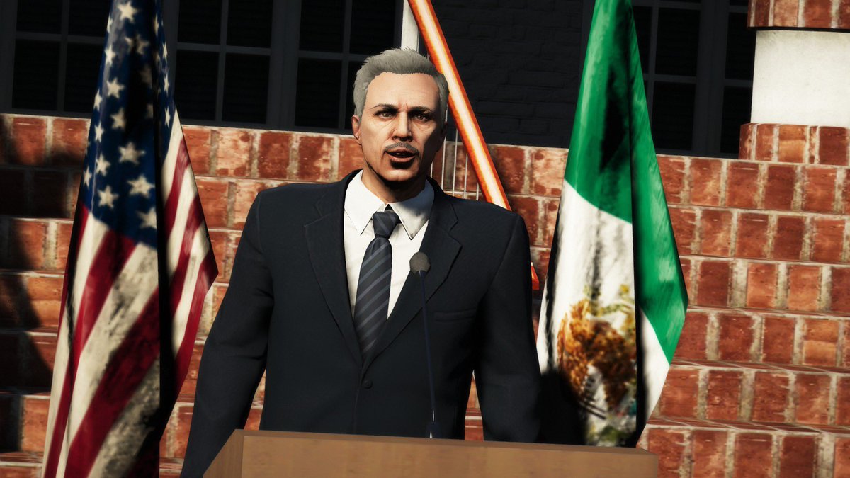 “Hemos tenido una gran discusión con mi hermano Scott Cousins, y estamos deacuerdo con que el poder internacional del partido comunista Chino es cada vez más grande y que nosotros tenemos que protegernos de el!”
