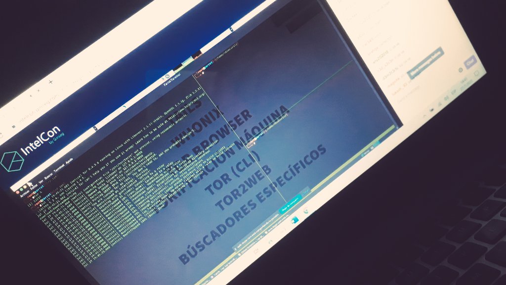 dan0x1's tweet image. Taller de hoy. Open Source Intelligence en Red Tor #IntelCon #IntelCon2020 @gIntelSeg