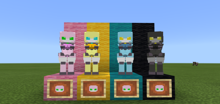 MCPEDL's tweet photo. LovelyRobotsPE Add-On (1.16) - https://t.co/YcLD76e3om - By @d_flog https://t.co/1P9hbEJYjP