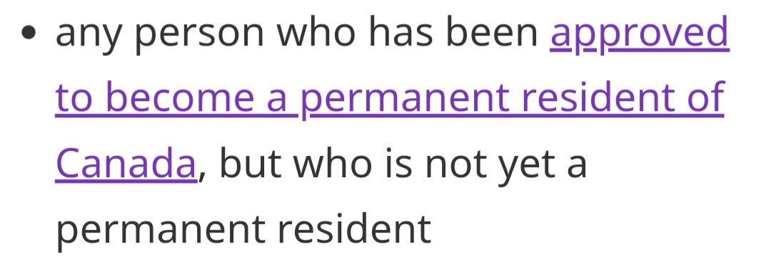 Ramieves's tweet photo. @CitImmCanada Would be great if you could tell why this formulation is changed. Can we consider it as a sign that COPRs issued after 18March will be also exempt? https://t.co/3Ik9kHA0S6