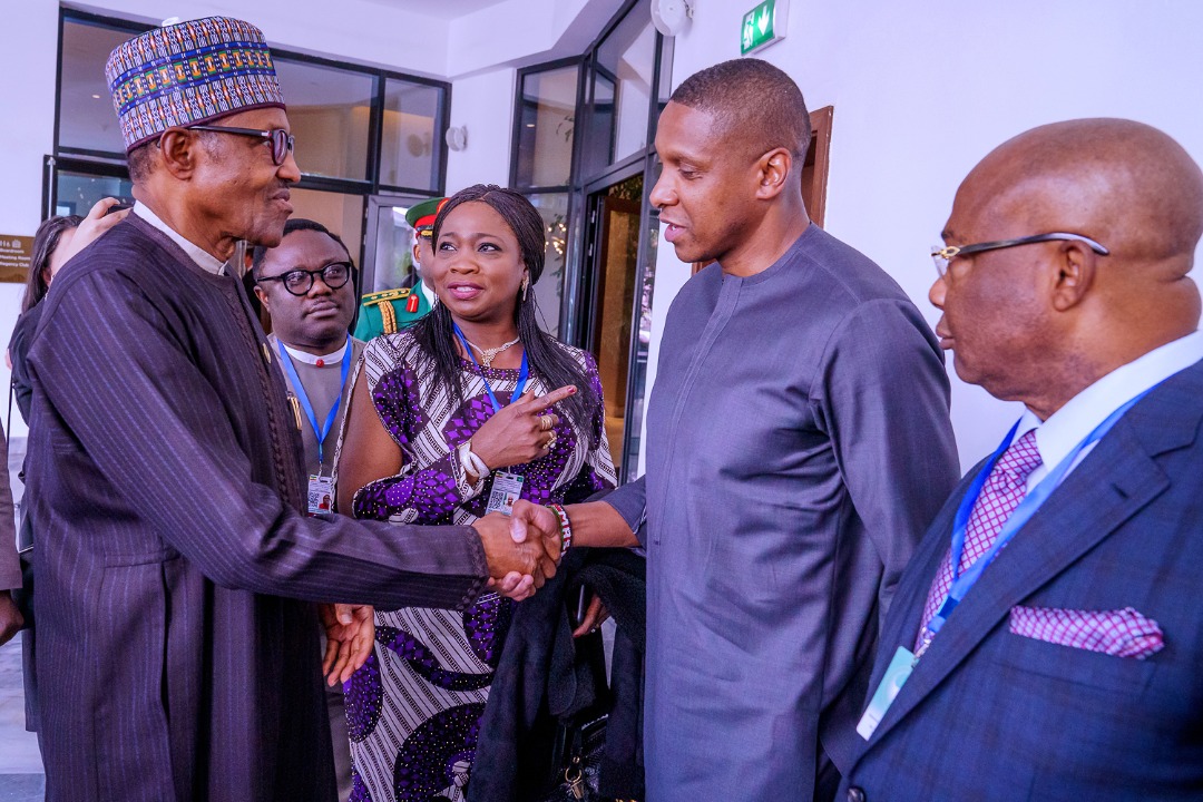 GiantsOfAfrica's tweet photo. What an honor to speak this weekend @ Nigerian Diaspora Day 2020 I'd like to thank His Excellency Pres. Buhari &amp; Madam Abike for the opportunity. All members of the African Diaspora must continue to share the excitement &amp; growth of Africa to the world. Home is Home. ~ Masai Ujiri https://t.co/IXl89jYfL3