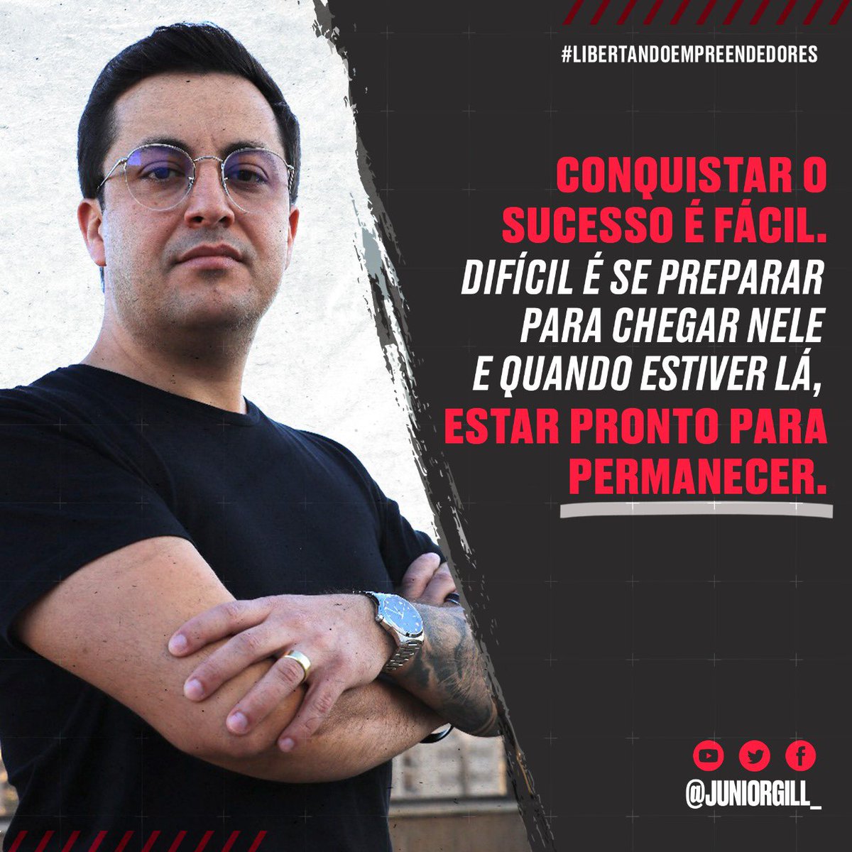 juniorgill_'s tweet photo. Muitas pessoas querem alcançar o sucesso. ⠀ 

Mas o que é sucesso para você ? ⠀ 

O que vai determinar o seu sucesso é a preparação. E essa preparação é realizada todos os dias e em todas as áreas de sua vida. https://t.co/ipBvwwTHru