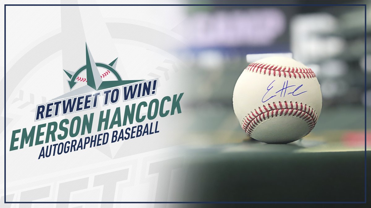 MsPlayerDev's tweet photo. 🚨 RETWEET TO WIN 🚨 

Hit that retweet button for a chance to win a signed baseball from our first-round pick in the 2020 #MLBDraft, @EmersonHancock_. https://t.co/7ovjVzzqCF