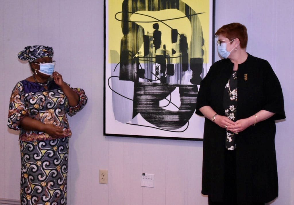 🇦🇺 is partnering with @gavi to improve vaccine accessibility & affordability for developing countries across the Indo-Pacific during COVID-19. Pleased to meet Dr @NOIweala as we step up cooperation on health security with a focus on those most vulnerable, including women & girls.