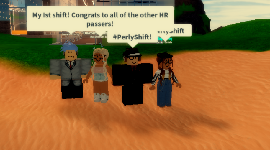 PerlyCafeROBLOX's tweet photo. SHIFT😋

We just concluded another marvellous shift down at V2, why not come down and have a refreshing beverage. Thank you to everyone who attended!

We'd also like to congratulate all the High Ranks who passed applications! We look forward to working with you! https://t.co/mcFMNPjrZ0