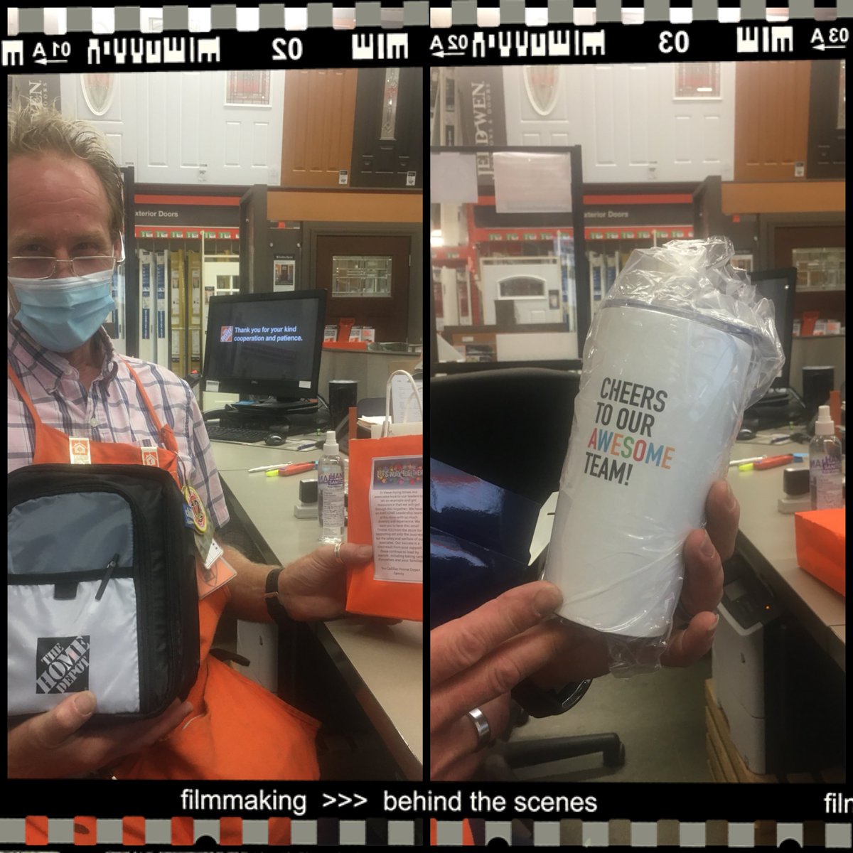 HomeDepotCadill's tweet photo. 🍊It’s Department Supervisor appreciation week! The DS’ received gifts and letters of gratitude from the District team and the Store team. 🍊 @WoodstockJordan @197HD @lisa_looker @GrimardSue @ShannonBoyerTHD @reimer_barb #dsappreciation #mwjul2020 #celebrationweek https://t.co/BD6rpjcpfD