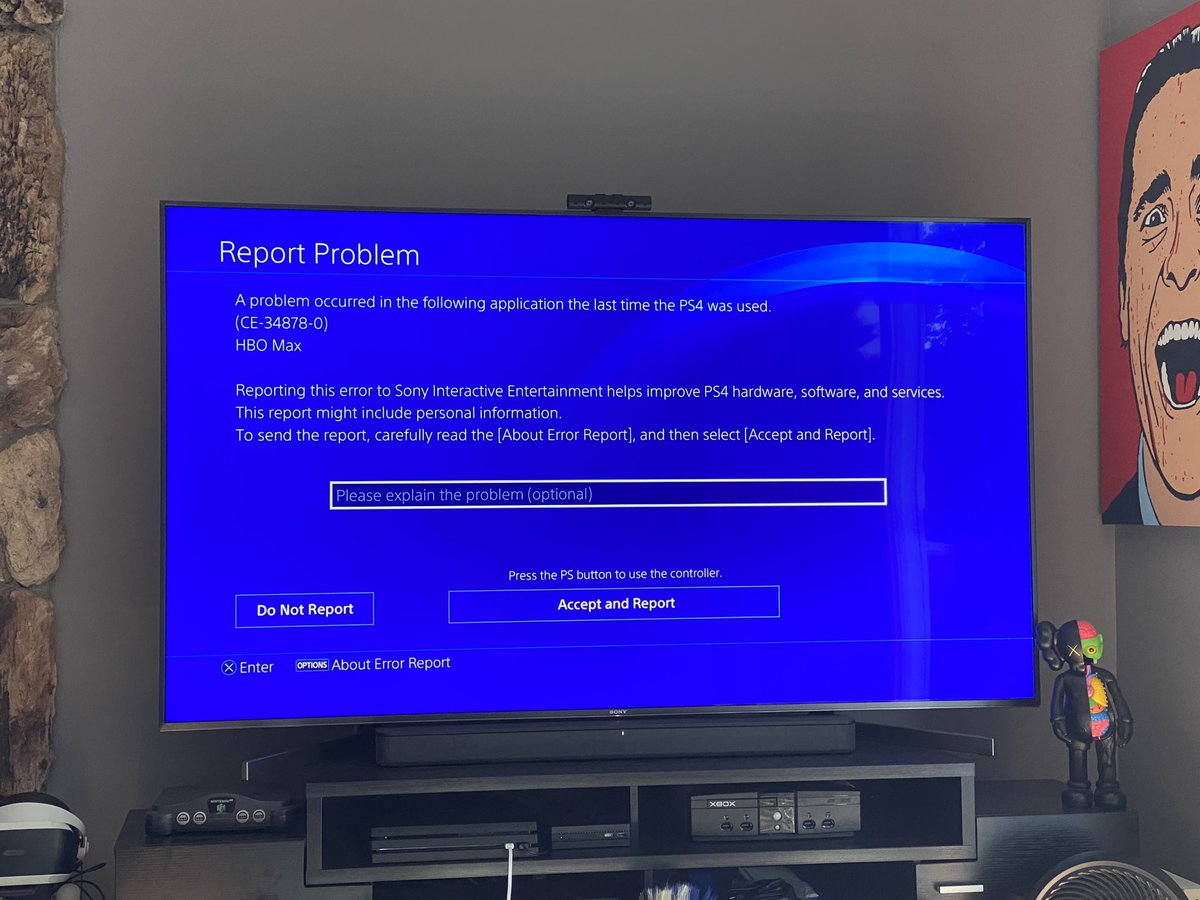 Is it just me or is <a href="/hbomax/">HBO Max</a> terrible on the #ps4? I see this screen 4 times a day. <a href="/HBOMaxHelp/">HBO Max Help</a> is it something I’m doing? Cause it’s annoying as hell.