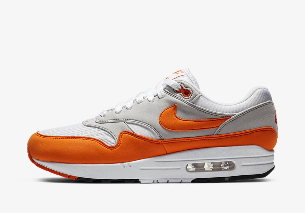 RestockCartel's tweet photo. Nike Air Max 1 Anniversary ‘Magma Orange’ https://t.co/qVvZvGPsx3 https://t.co/LKMSLdNA58