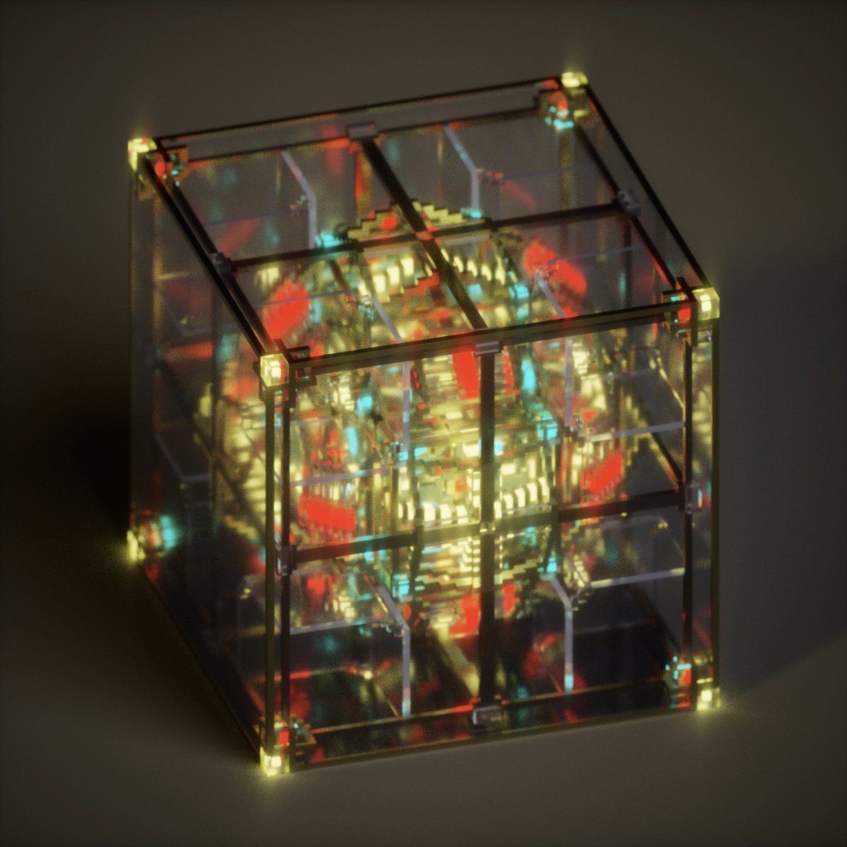 DefiantSquid's tweet image. I&apos;m all about those rotating cubes baby

#cryptoart #cryptoanimation