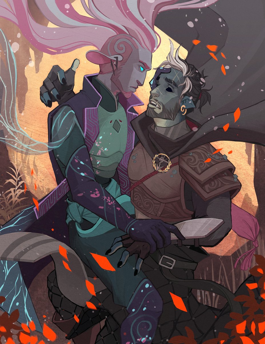 ambikyu's tweet photo. "I cast blindness."
-
so that ending!!! have I mentioned that I love pvp drama yet #criticalrolefanart, #criticalrolespoilers https://t.co/1gzAXX23sq