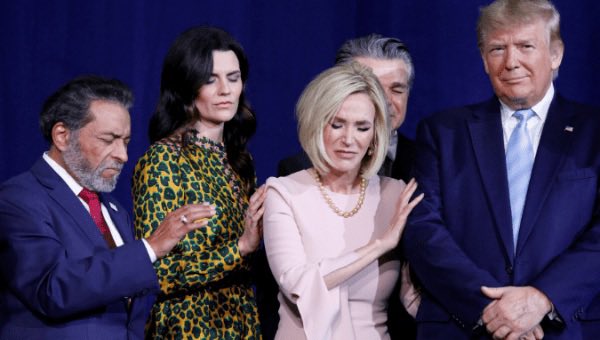 BillyBaldwin's tweet photo. Many say Trump was “chosen by God” but then came:

A global pandemic.

Protests, riots &amp; violence.

Economic uncertainty &amp; record unemployment.

Vitriol in civil discourse not seen in decades and…

A hurricane knocked down Trump’s wall.

God trying to tell you something MAGA? https://t.co/lBAanG9tiH