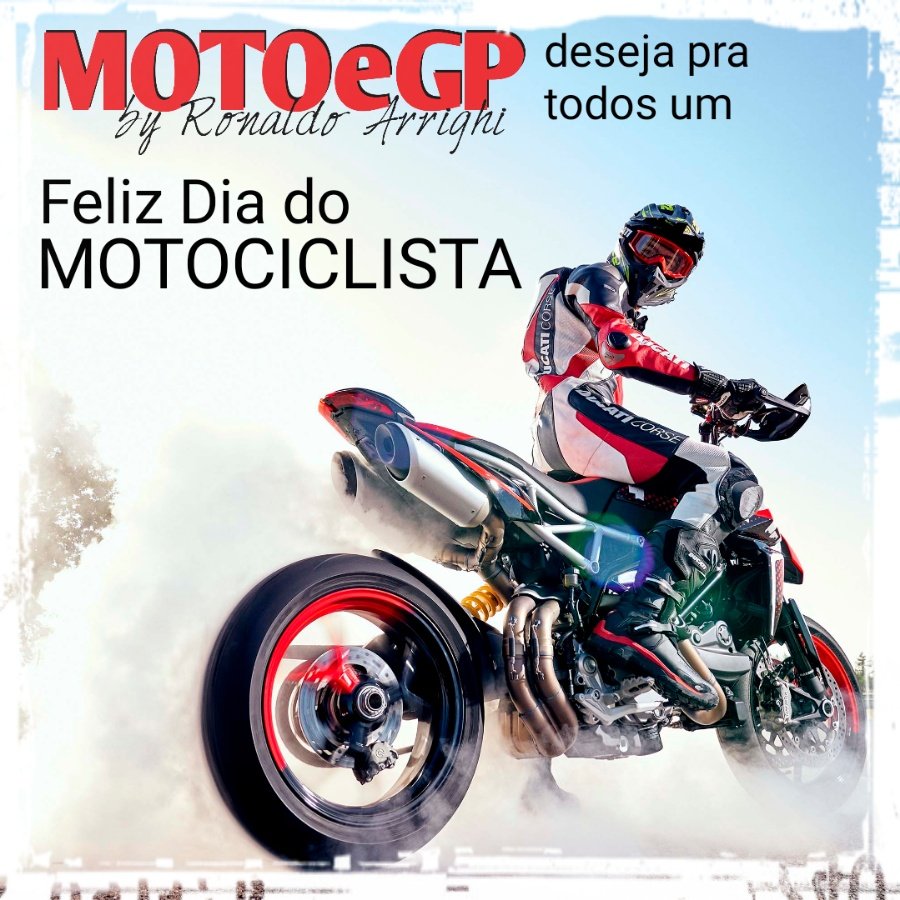 MOTOeGP's tweet photo. Feliz seu Dia, Motociclista!
#MOTOeGP 🏍🏁
#MOTOeGPNews
.
#DiaDoMotociclista #FelizDiaDoMotociclista #Motociclista #Moto #Motociclismo #Motocicleta #Motorcycle #Motorbike #Motovelocidade #Motovelô #Burnout #FireTire https://t.co/tW1O2Rktu0