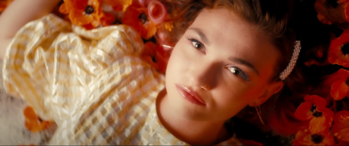 so much imagery around the album represents waking up in a field of poppies — being poisoned and falling asleep but persevering and continuing to wake up and move forward every step of the way. in fact, every music video has opened with a shot of mandy waking up among poppies.