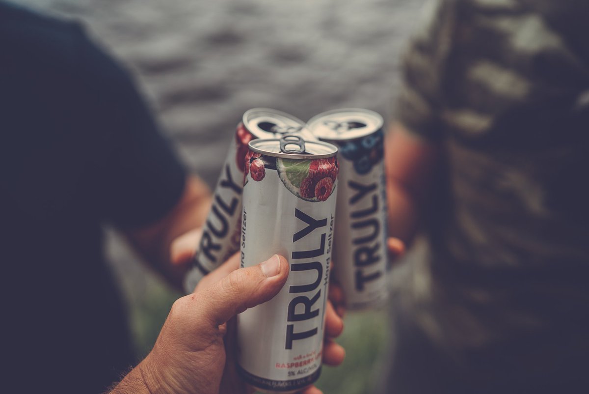 RideWyoming's tweet photo. We rode just under 300 miles this weekend!

You’d think this trip was sponsored by @trulyseltzer with how much was drank??

Maybe we should make it the official drink of Ride Wyoming?? https://t.co/Que8SQX1SU