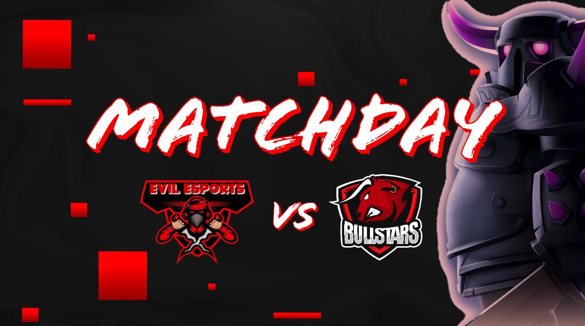 EvilEsportsBo's tweet photo. #ClashRoyale | Partido!
En unos minutos estaremos disputando nuestra primera final. A darlo todo!!
¡Buena suerte!
🏆 @TheAssassinsLG
🆚 @BullStars_
#GoEE ⚔️ https://t.co/W0ZW9YA4bd