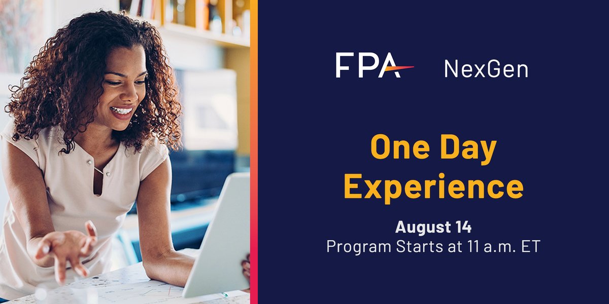 FPANexGen's tweet photo. Although we couldn't "Gather" in person this year as planned, we need to come together now more than ever! Join your fellow NexGen’ers for a one-day event that will focus on you and your career. Learn more and register: https://t.co/ewrfGyAVE9 https://t.co/NdGE570Y6c