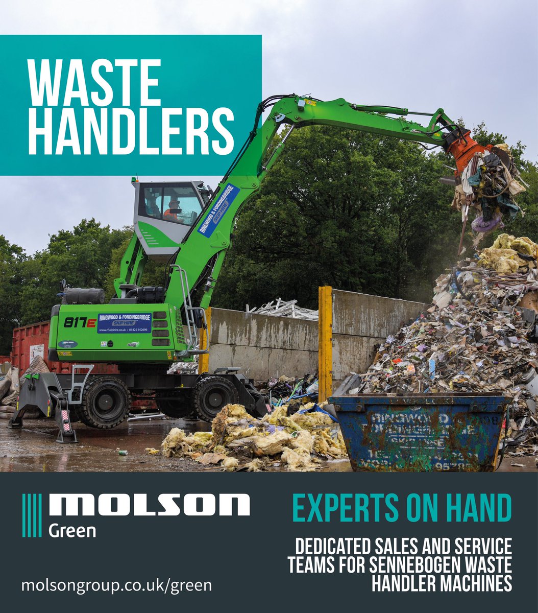 With a range of new and used machines in stock, including the full <a href="/SENNEBOGEN_mk/">SENNEBOGEN - Move Big Things</a> Green Line, we have got the right machine for you.

Click here to see the full range of waste handlers: molsongroup.co.uk/green/machine-…

#sennebogen #molsongreen #molsongroup #wastehandler #waste #recycle