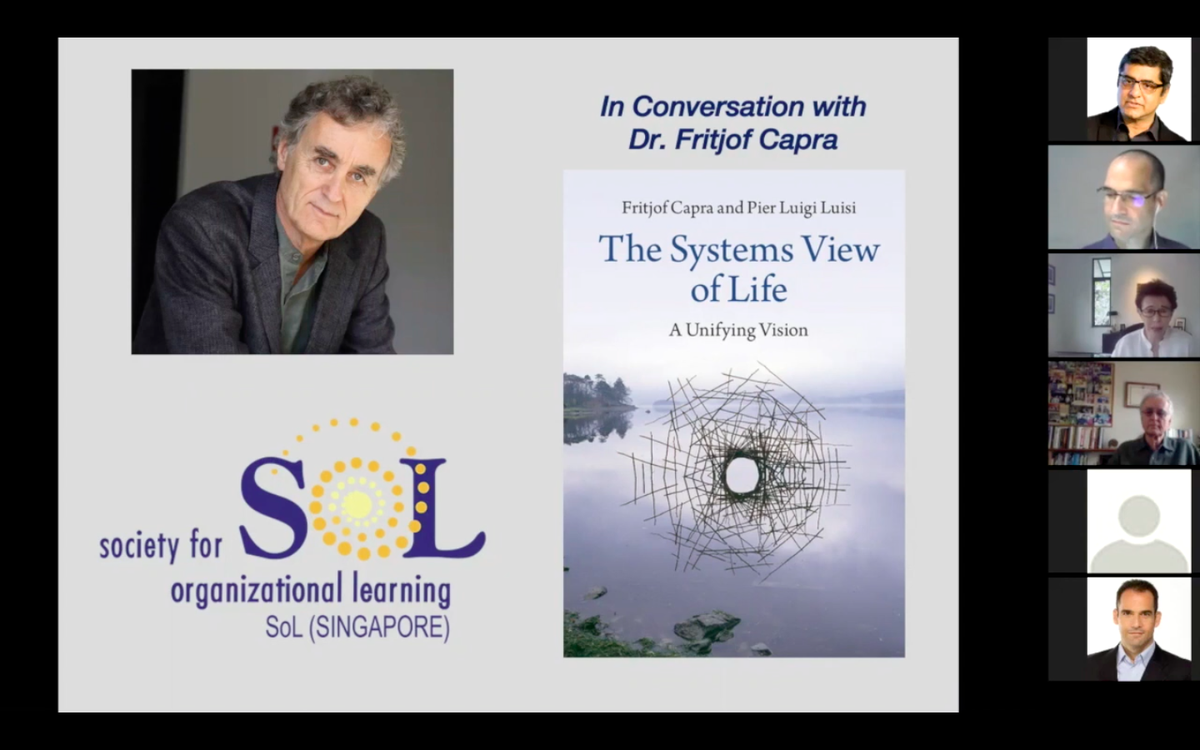 Ibtikar10's tweet photo. SoL (SG) In Conversation with Dr. Fritjof Capra
في حوار مع الدكتور فريتجوف كبارا.
#System_thinking https://t.co/Ve7Lz8oFja