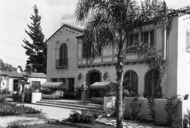 Exterior of features home