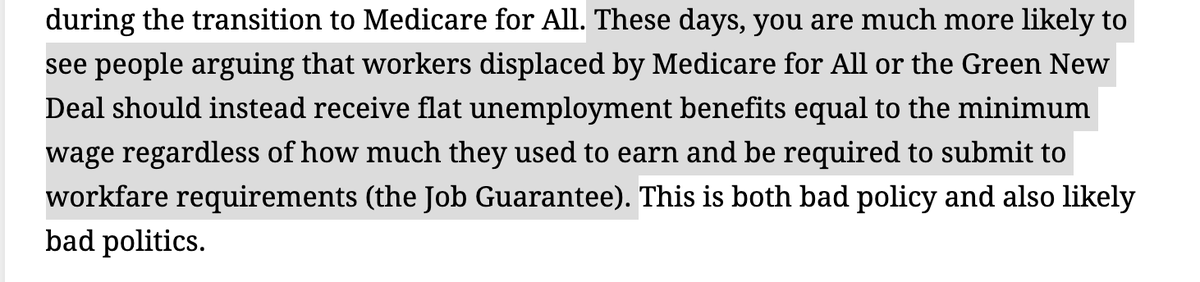 A bit late here (had shoulder surgery), but  @MattBruenig wrote a worthwhile piece on how we structure unemployment insurance. You should read it. Shockingly, I do take issue with this passage.  https://www.peoplespolicyproject.org/2020/07/23/thinking-about-the-unemployment-system/