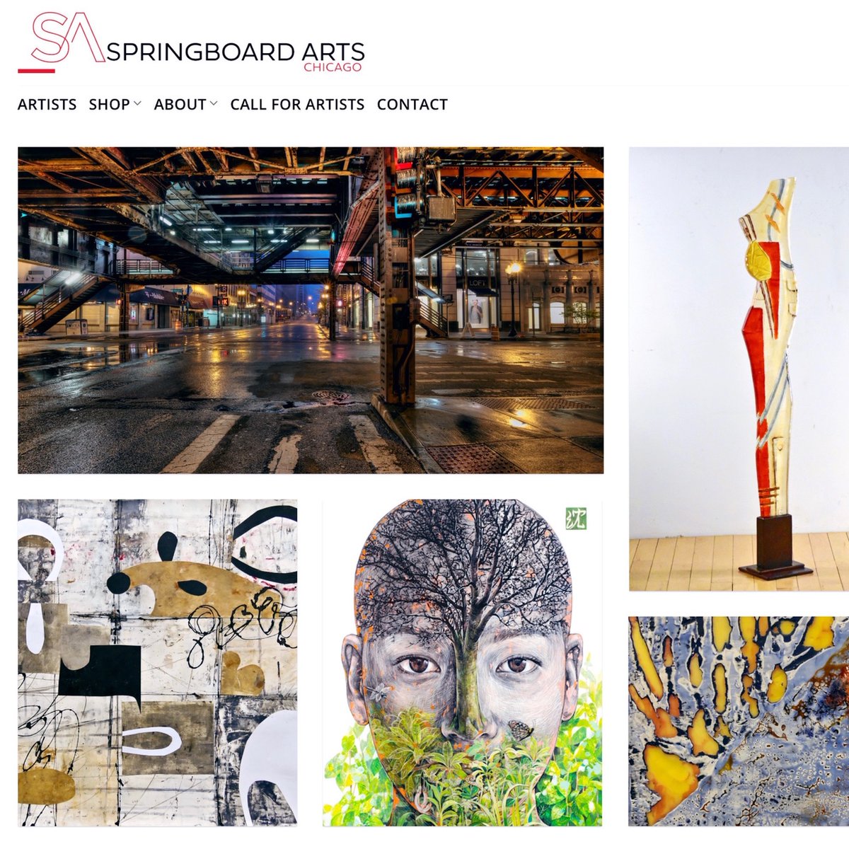 gailmancusoart's tweet photo. My new "Moi" series collection is now exclusively available at @SpringboardArt1 gallery in Chicago. Excited to be a part of this brand new exquisitely beautiful gallery space that will open its doors in a few short months! https://t.co/84wkDnL1aF