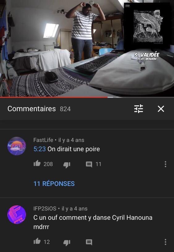 thread des commentaire de loic review mdrrrr :