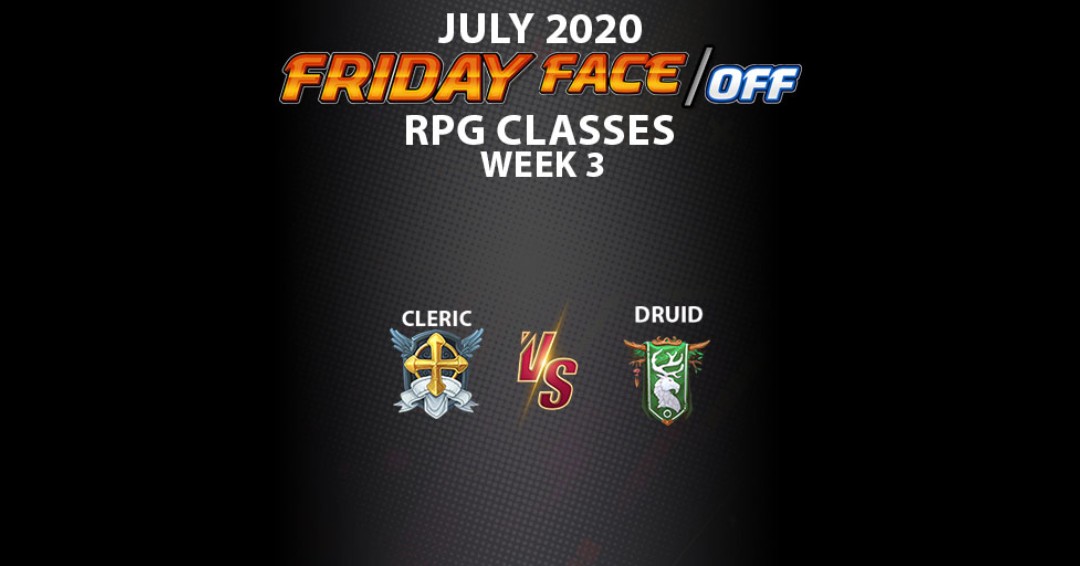 DirectPlayExpo's tweet photo. #FridayFaceOff - July Week 3:
RPG Classes!
Vote here: https://t.co/GMBlCScaoT
Cleric Vs Druid
#DirectPlay #Alberta #Canada #Yeg #YQL #YYC #VideoGames #boardgames #TTRPG #RPG https://t.co/LXqXwqXlAc