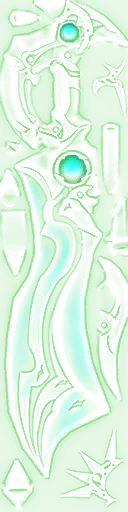 This sword belongs to Thancred from FFXIV. Some games will have more high-poly models than this, but most of them rely on textures and various image files to make them look... well, not like that.