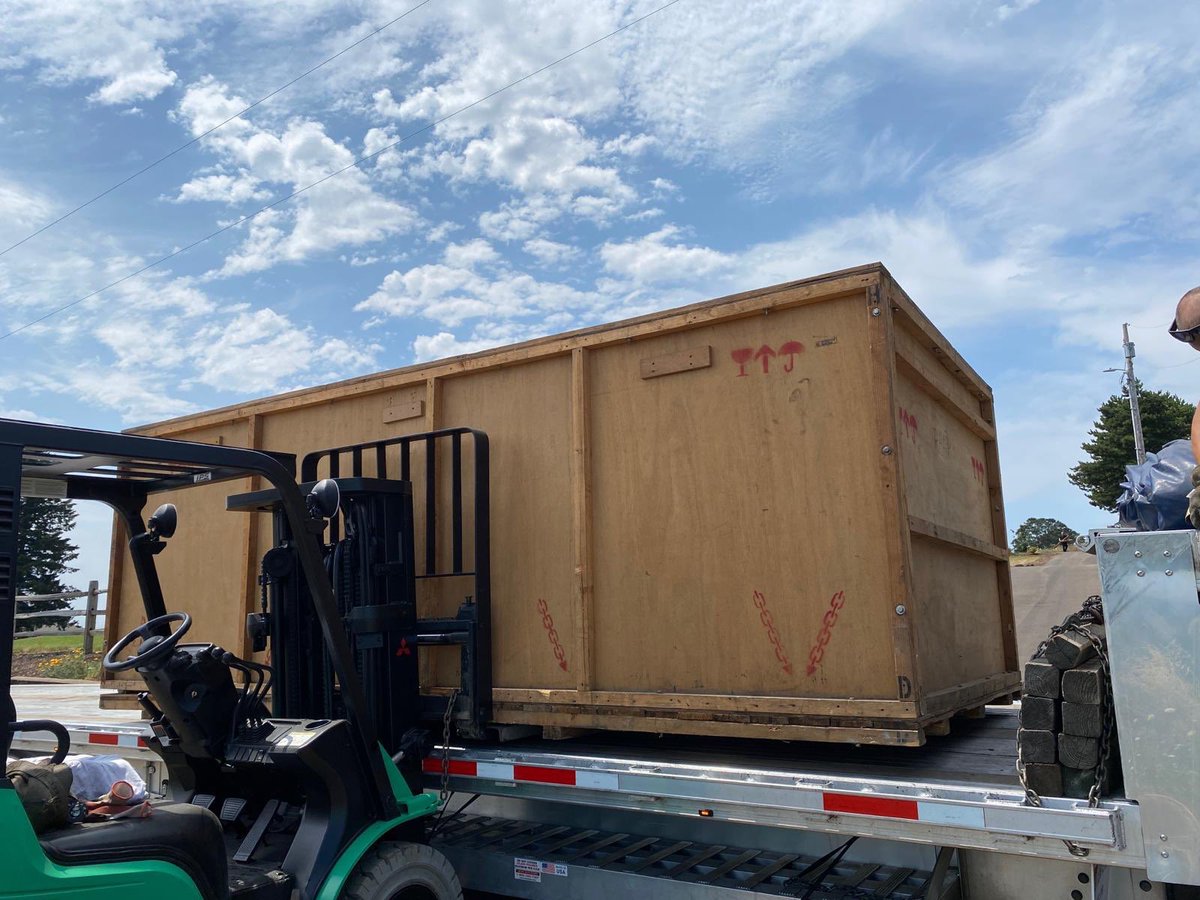 Hele dag druk mee geweest , maar vandaag dan toch nog in Oregon een mooie zending kunnen laden #usa #transport #zeevracht <a href="/Heldertransport/">HELDER! TRANSPORT</a>