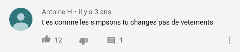 thread des commentaire de loic review mdrrrr :