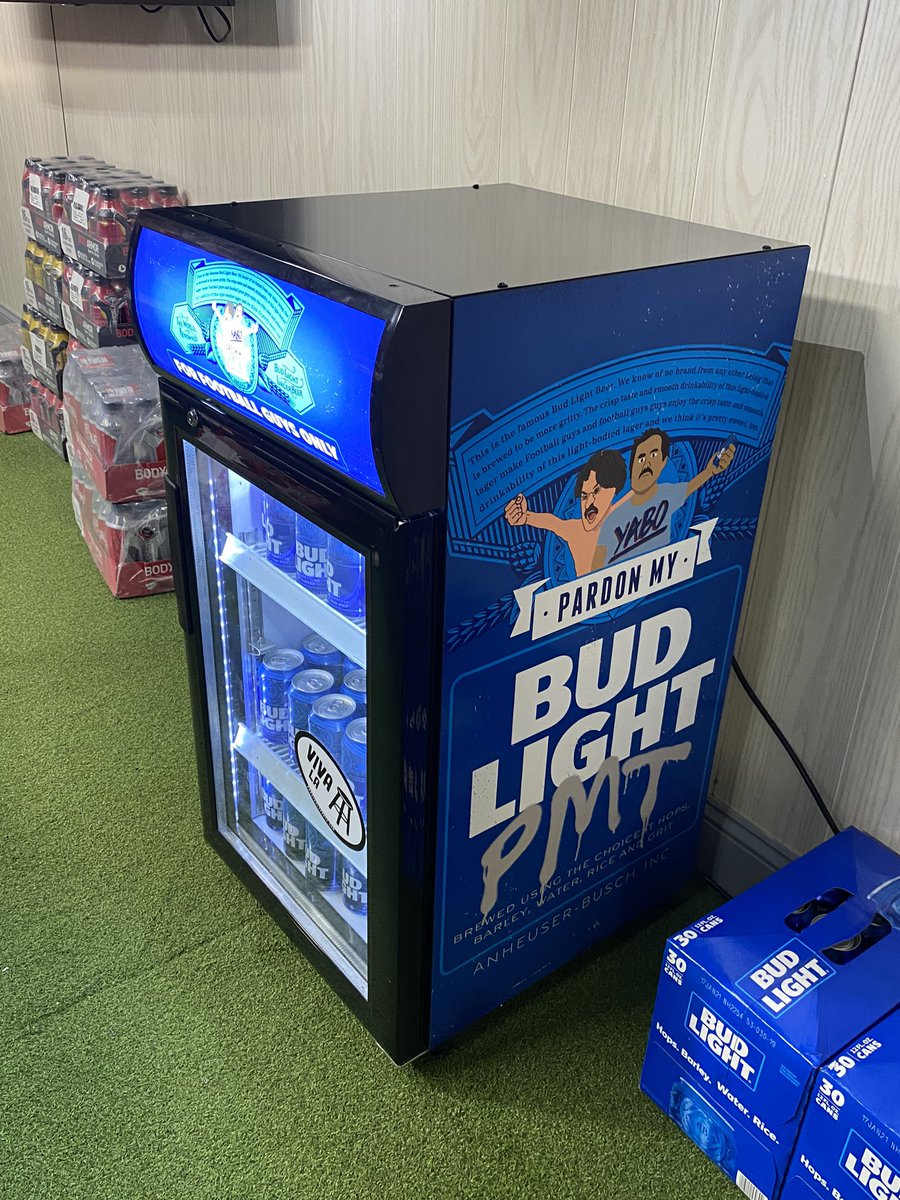 PardonMyTake's tweet photo. Grit Week 2020 is underway! We’re teaming up with @budlight to give away a custom Grit fridge to a lucky AWL. 

All you have to do is tweet #GritFridge #Sweepstakes and FOLLOW @budlight! https://t.co/HxjPeGUSlW