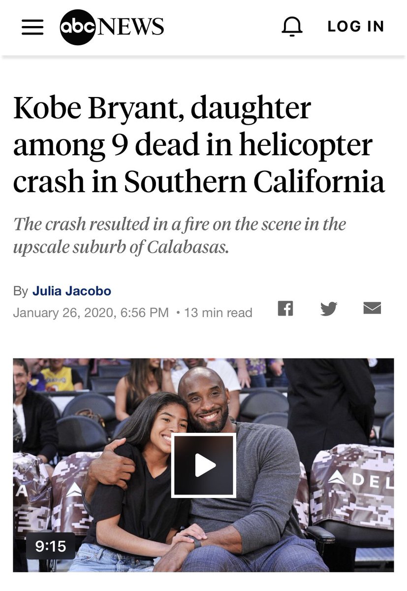 i’m thinking about the ways every year since trump‘s candidacy has been exponentially wilder/worse.in six months of this year** kobe, giana+7 died in a helicopter crash, an impeachment trial a u.s. pres where the wh obstructed congress at every opportunity (& got away with it).