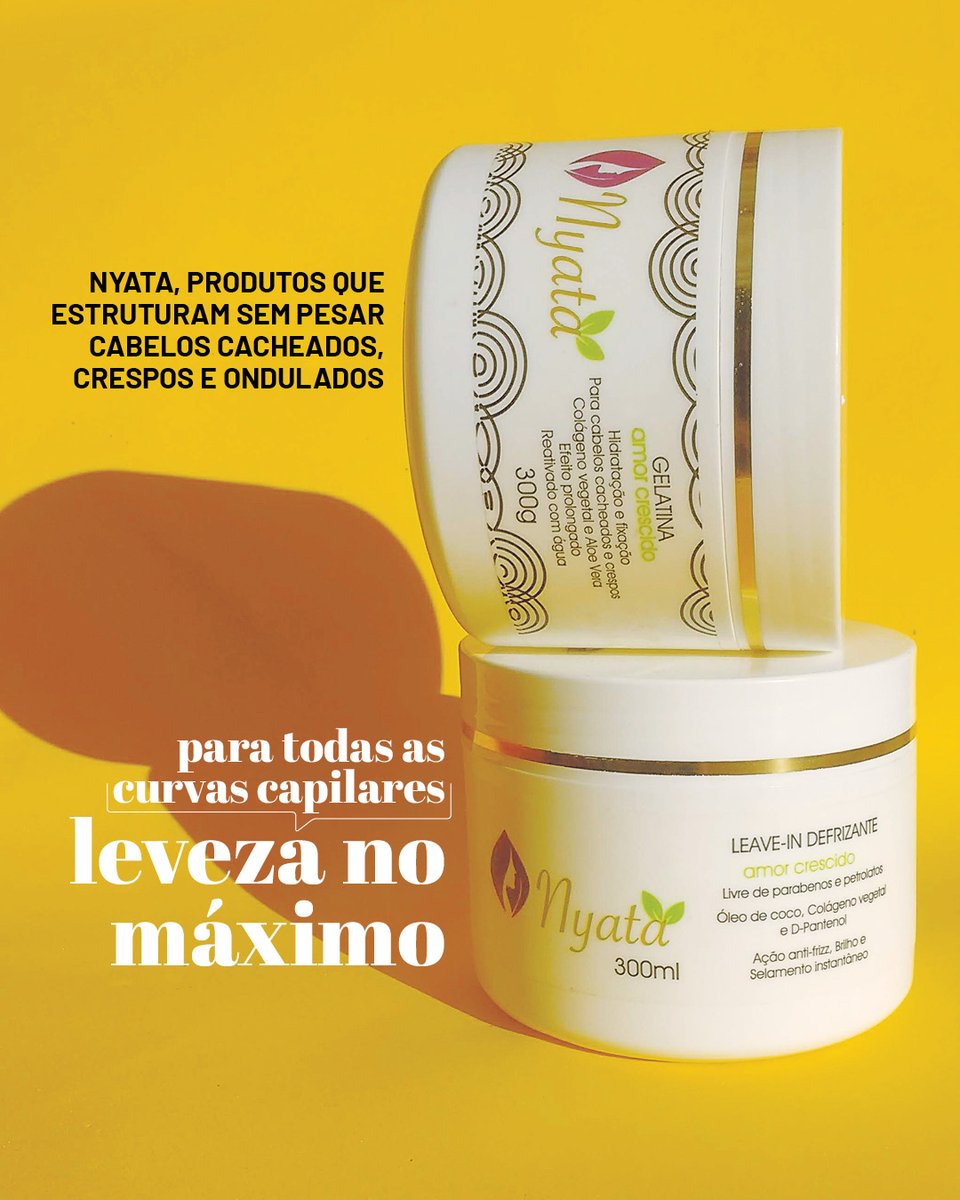MCabeloNatural's tweet photo. Você é do time “quanto mais volume melhor”?

Para isso a Nyata criou uma dupla perfeita para você hidratar e modelar os seus cachos sem perder o volume.

Adquira agora em: https://t.co/HPXvWW9ZmO

#cabeloscacheados #volume #nyata https://t.co/S9RhPTCTT0