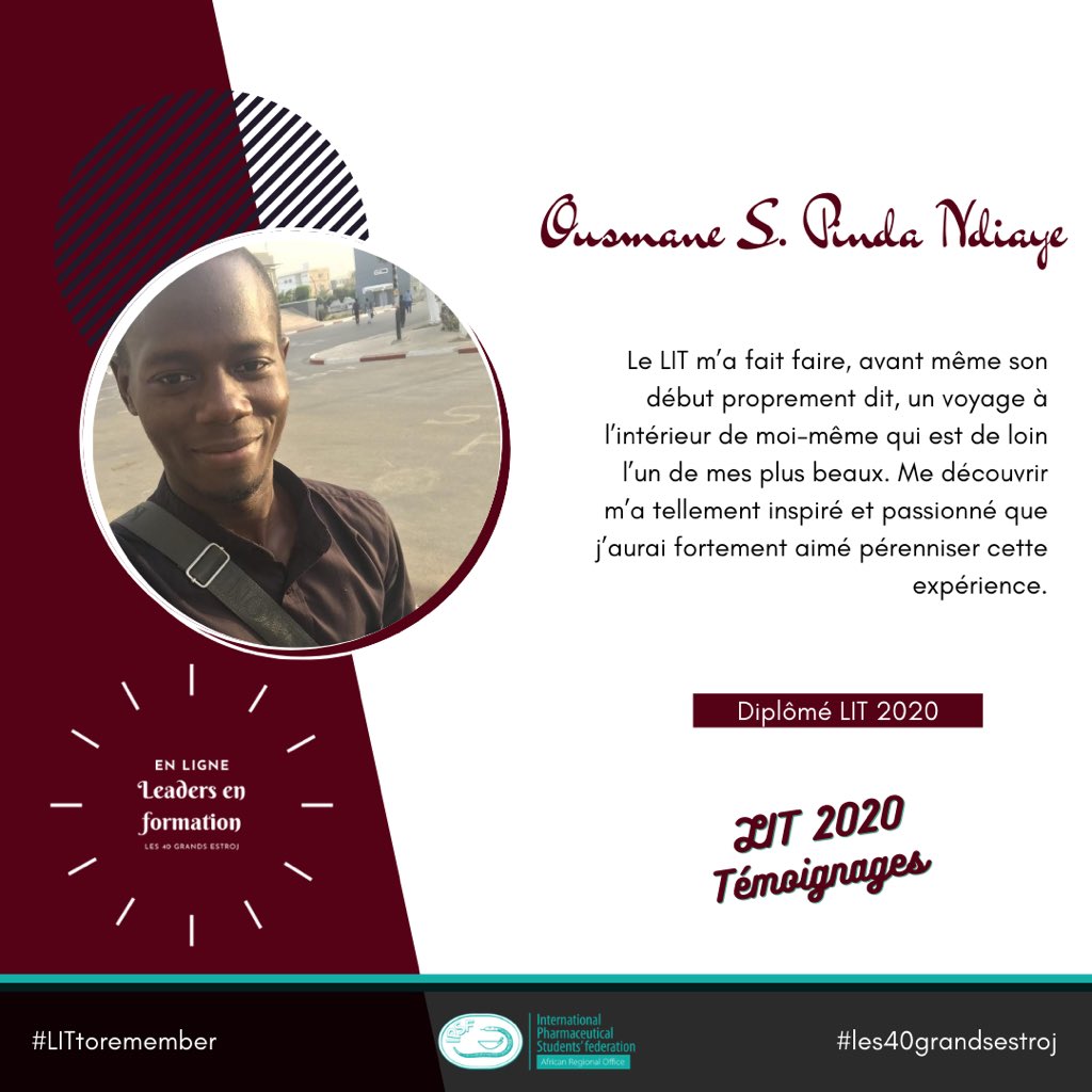 IPSFAfRO's tweet photo. [IPSF AfRO LIT 2020 Testimonials]

This year’s IPSF AfRO Leaders-in-Training is one to brag about.

Our LIT 2020 Graduates are sharing their experiences with us. We are excited to share these inspiring testimonials with the rest of the world. 
#AfROLIT2020 #LITtoremember https://t.co/pRbIL0O2k7