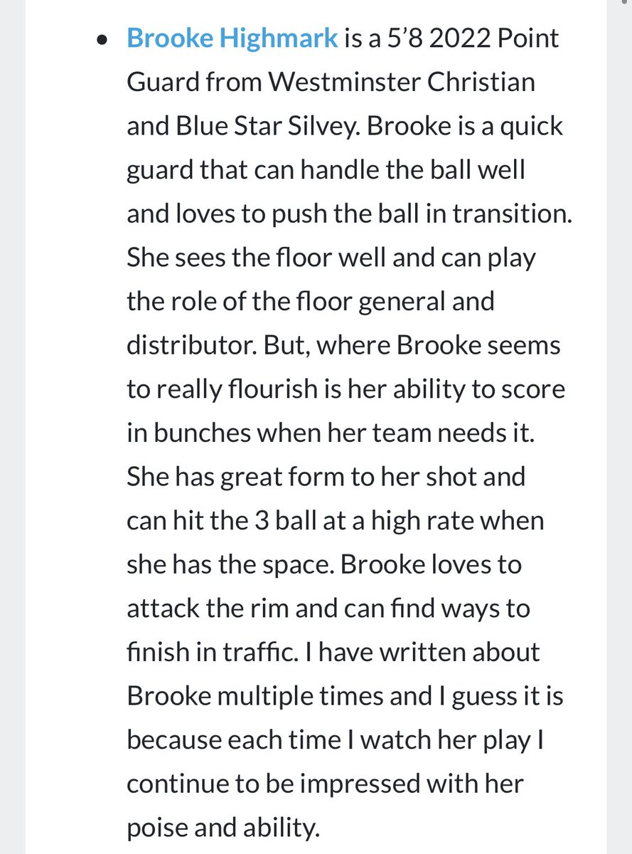 brooke_highmark's tweet image. Thanks @don_halling for the nice write-up and watching us play!