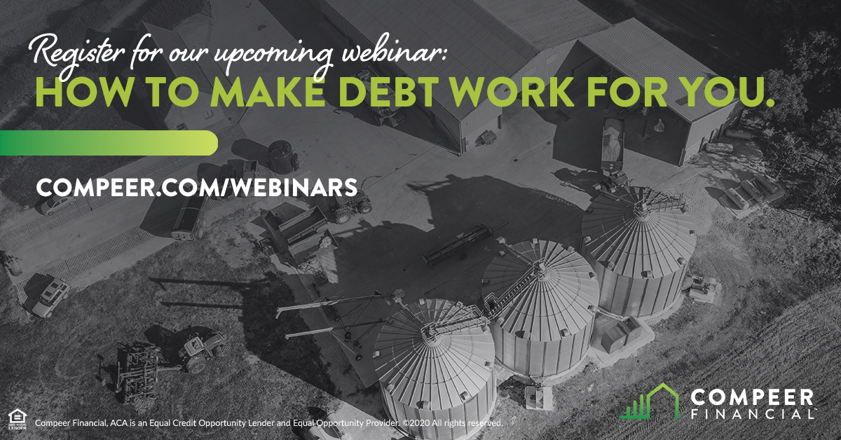 CompeerFinance's tweet photo. Join Chief Financial Officer Jase Wagner and Managing Director of Core Markets Joe Springer for a live webinar on Wednesday, August 5. Visit compeer/webinars for more information. https://t.co/5fzR4tqbdl