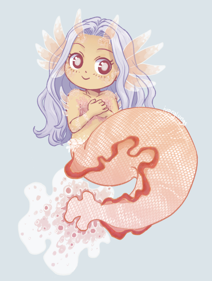 ivorylungs's tweet photo. pls say hello to the most baby of all baby mers - Eri💜🤍💙🧡💗 #bnha #bnhaeri https://t.co/widuOJ3V3P