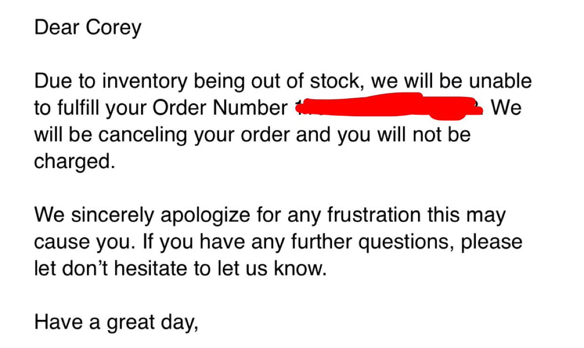 Cinema_Sitdown's tweet photo. Well I guess I wont be getting my #ComicConAtHome @OriginalFunko #MrFreeze exclusive Pop! now. 1 thing to get an item removed from a cart, another to be told it’s out of stock after I paid. Sorry @GameStop but this is some bs, fans lose out again cause you oversold #ComicConFail https://t.co/5Om60jewJF