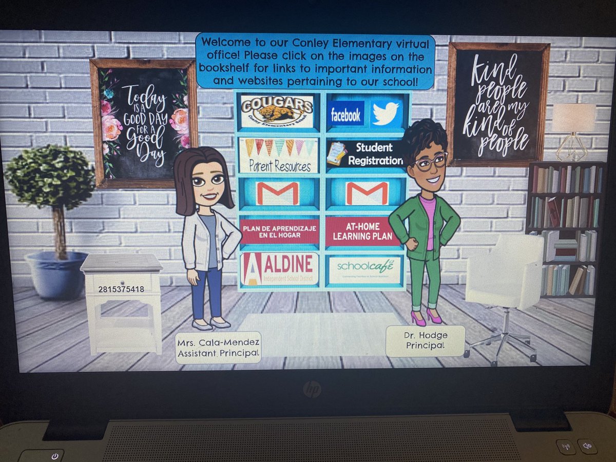 lnhodge's tweet photo. Getting ready to welcome our scholars back virtually @ConleyES_AISD! @angcala @WynneLaToya @AldineISD #conleycares https://t.co/FKyWac8GU7