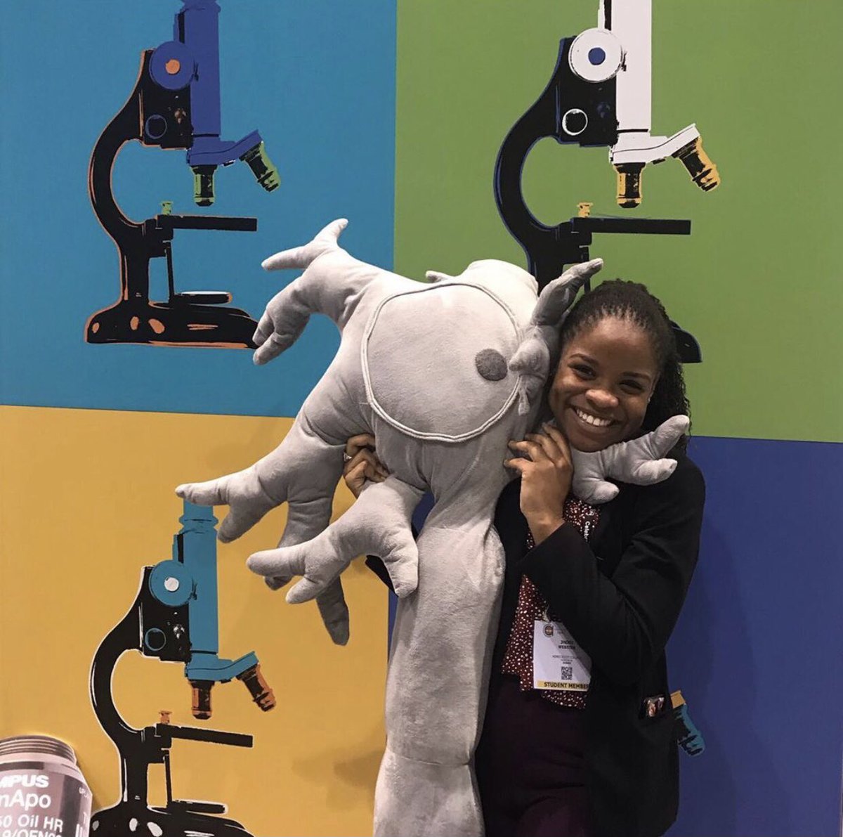 neurojho's tweet photo. So excited to join in on the #BlackInNeuroRollCall! I’m Jhodi, from Kingston, Jamaica and I graduated from @agnesscott this May with my B.S in Neuroscience. Starting my PhD program at UAB this Fall! #BlackInNeuroWeek @BlackInNeuro https://t.co/Q9rNK9Gv15