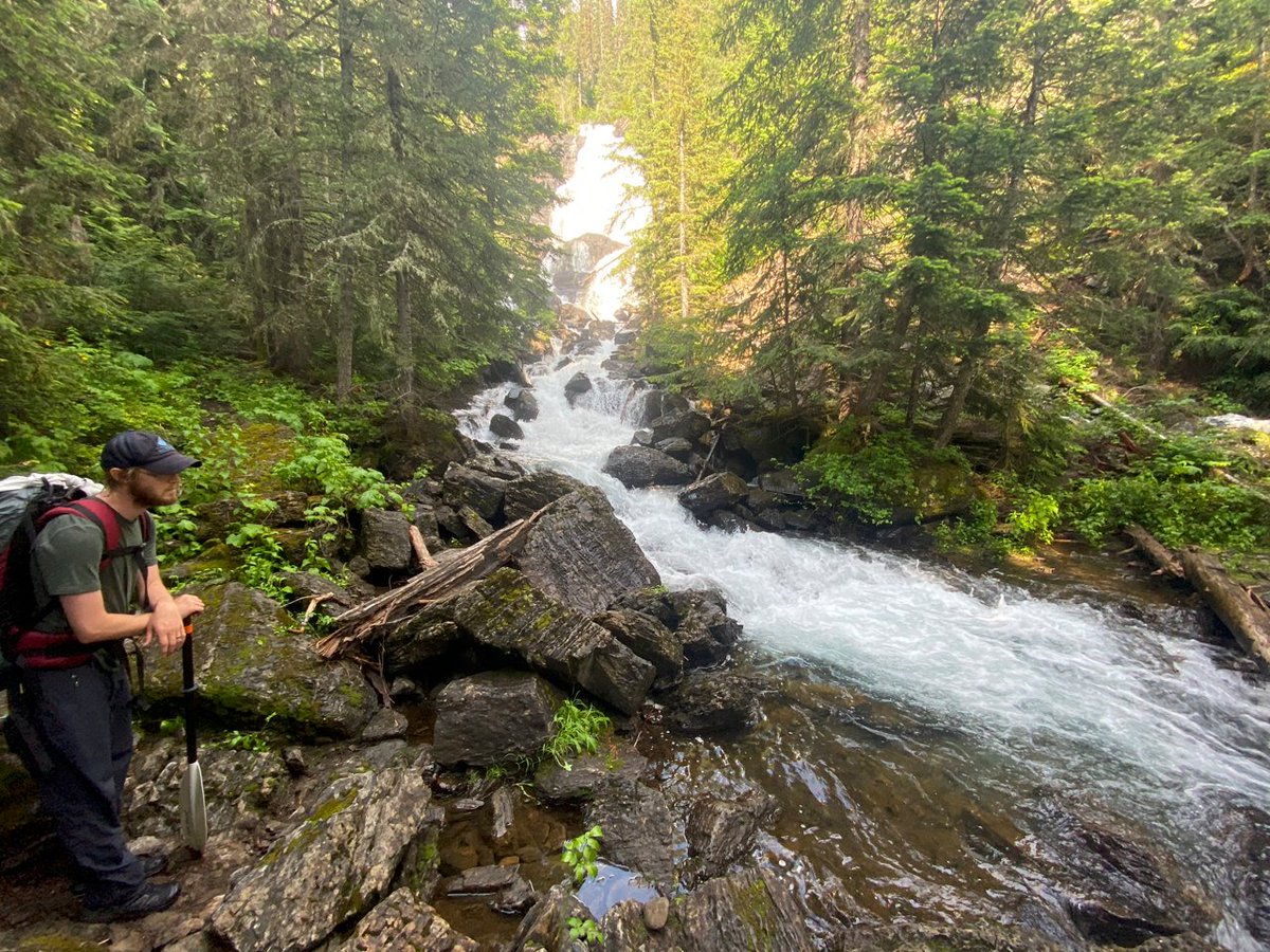 with a gorgeous waterfall.