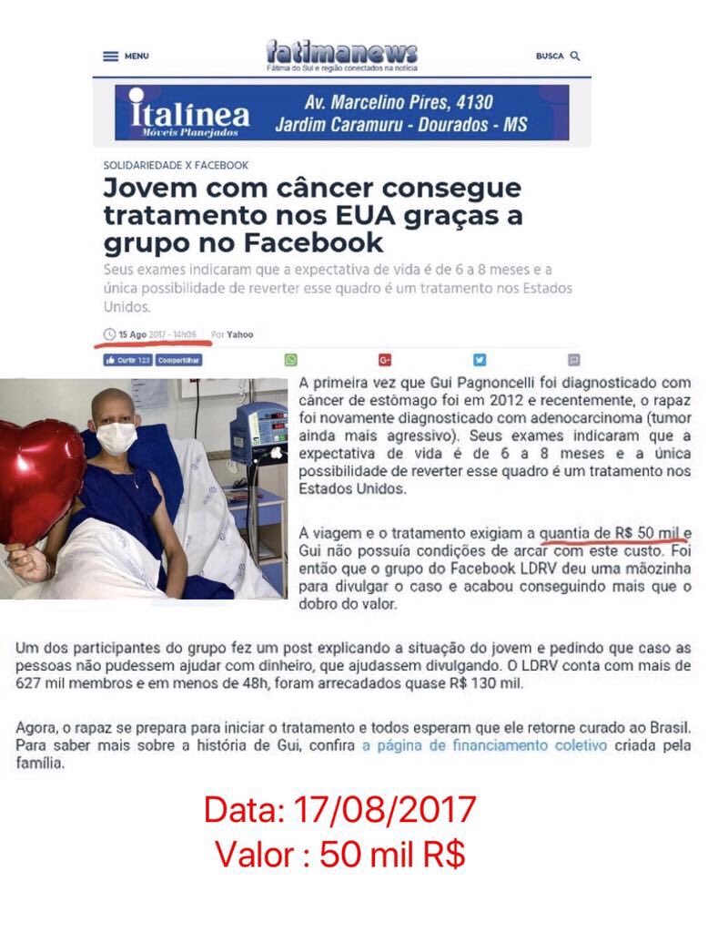 a_maceio's tweet photo. Tudo começou lá atrás em 2017 onde ele abriu uma vakinha “singela” 50K. Alguém contou a história dele no #LDRV no Facebook e em menos de 24hrs ele bateu a meta que logo foi dobrada e redobrada e acabou arrecadando 361K. A última meta era 350K. + https://t.co/V2Ek1ooZBg